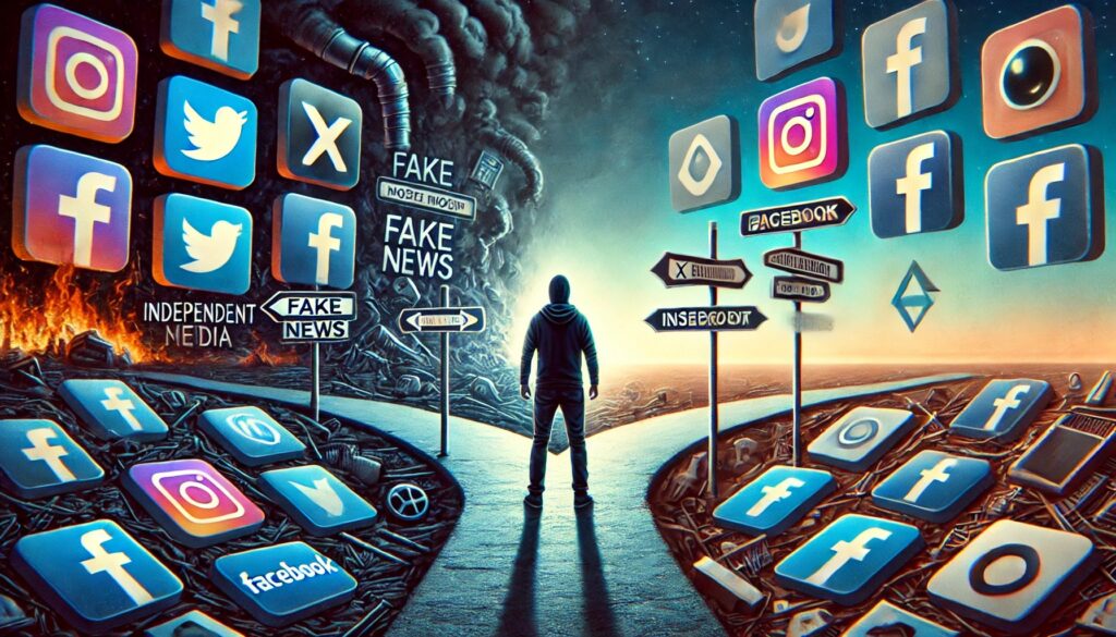 Face à l'omniprésence des fake news, je m'interroge sur l'usage des réseaux sociaux et j'explore des alternatives pour une présence numérique indépendante.