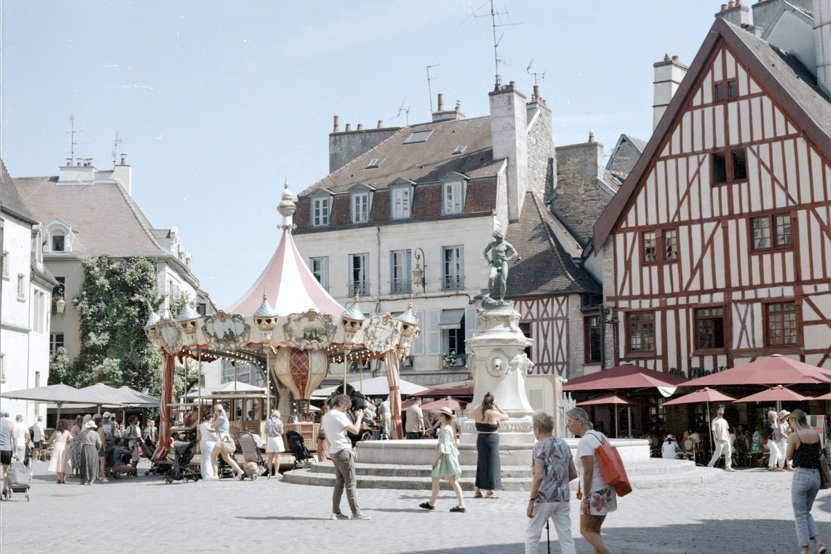 Premières photos avec l'AgfaPhoto Color 400 en plein été à Dijon